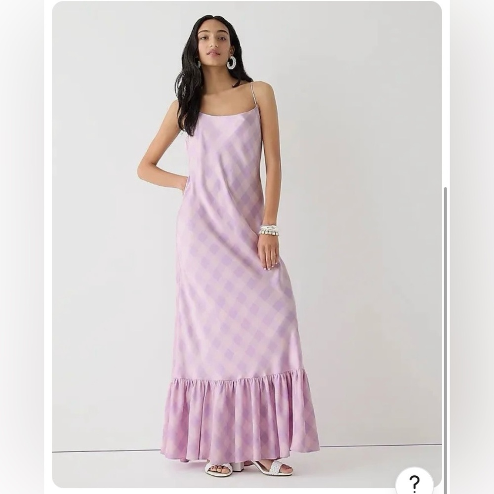 NWT JCREW gingham dress size 12